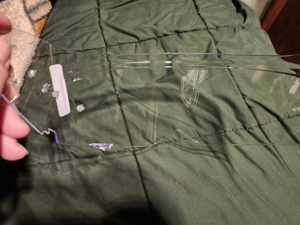 Simpson CLEAR Face Shield Ghost / Speed