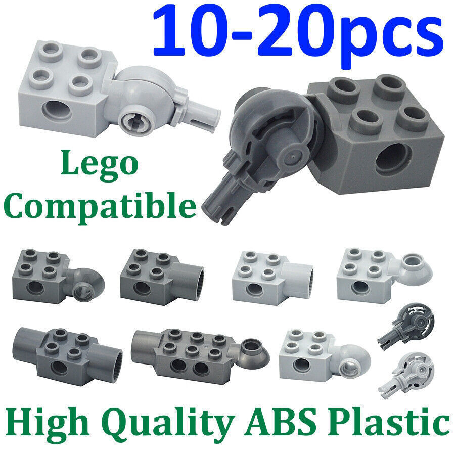 For Lego Technic Rotation Joint Ball + Mod Brick W/ Pin Hole, Socket Loop Parts