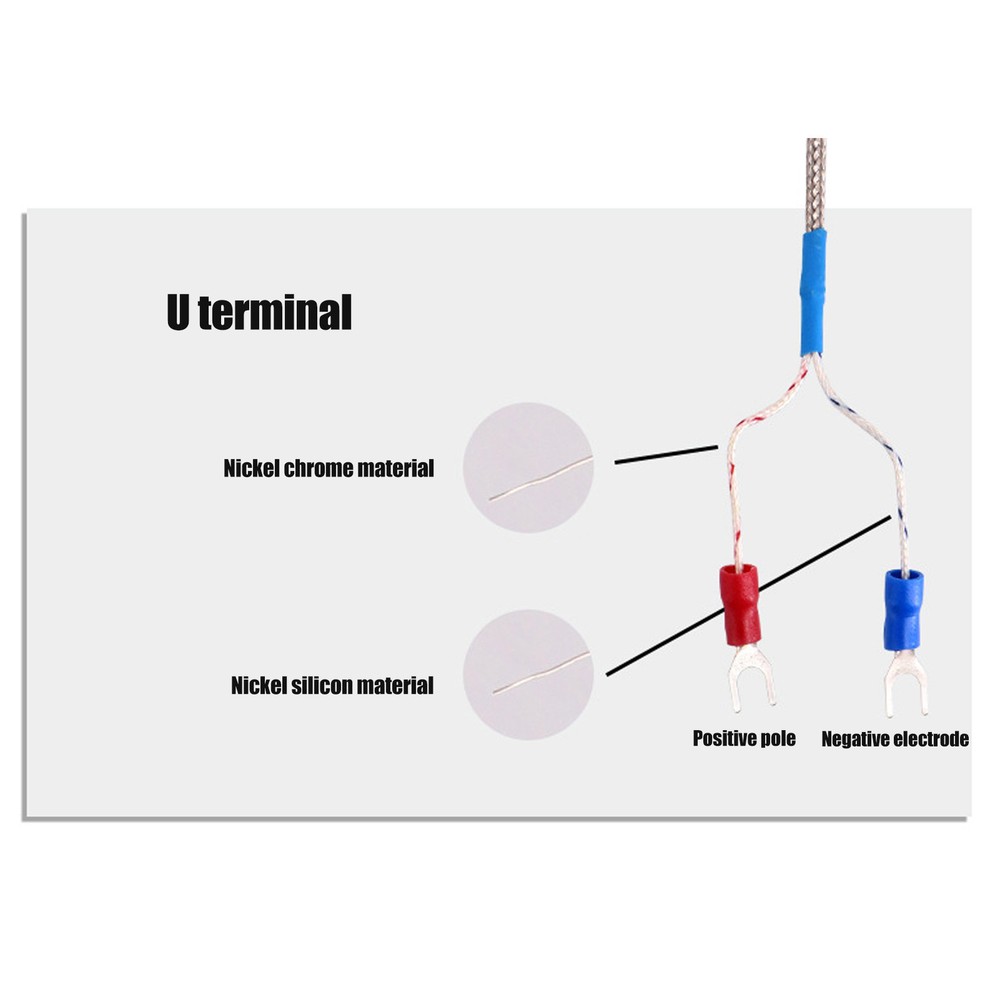 K Type Temperature Sensor K Type Thermocouple M8 Thread For Control