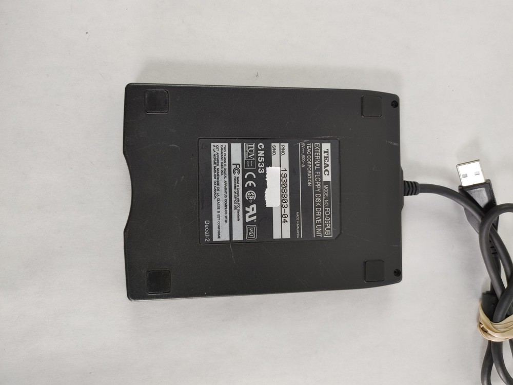 TEAC FD-05PUB 3.5" Floppy Disk Drive USB Unit
