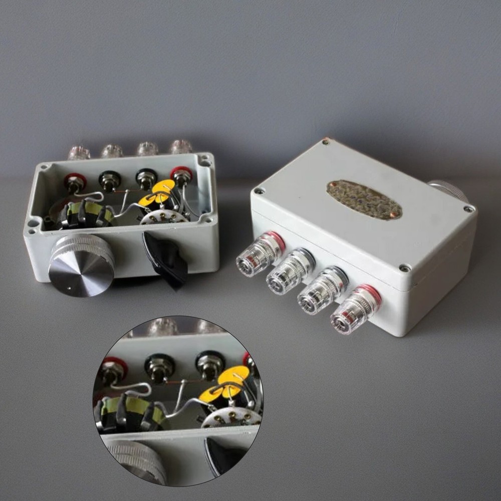 Super Tweeter 3-Way Speaker Treble Crossover Frequency Divider Volume ControlYs