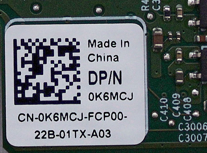 Dell K6MCJ PERC HBA355i Front Controller (NON RAID)