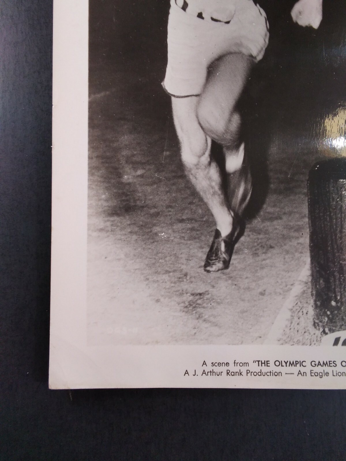 Olympics 1948 Movie Rare Promo Photo Original 8x10 Track Runner