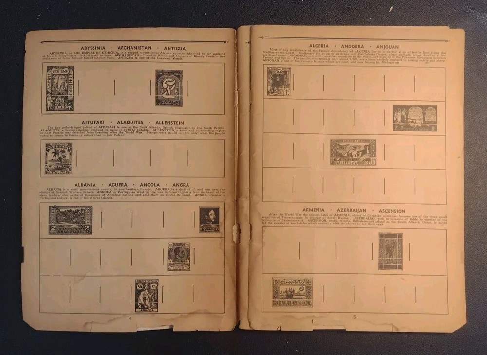 Discoverer Album Stamp Collector's Book