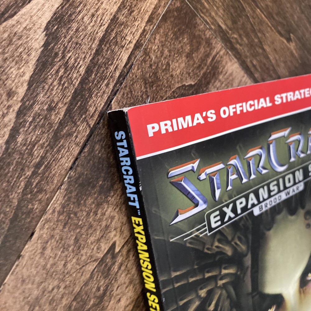 Starcraft & Star Craft Brood War Expansion Computer PC Strategy Guide Book