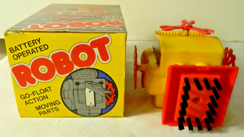 1980'S ROBOT FLOAT ACTION HONG KONG MINT IN BOX