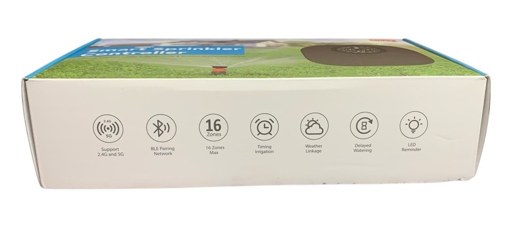 Tuya Smart Sprinkler Controller WiFi Bluetooth 16-Zone Irrigation Timer – New
