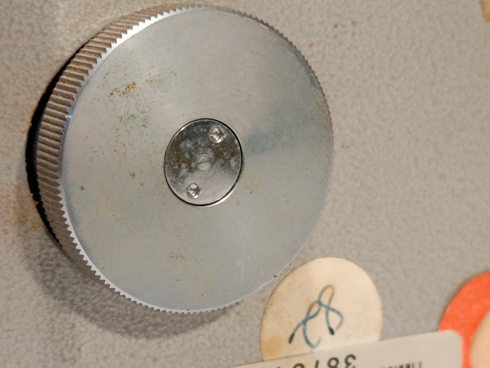 Olympus Tokyo microscope base w/ iris diaphragm, rotating stage, mirror shown