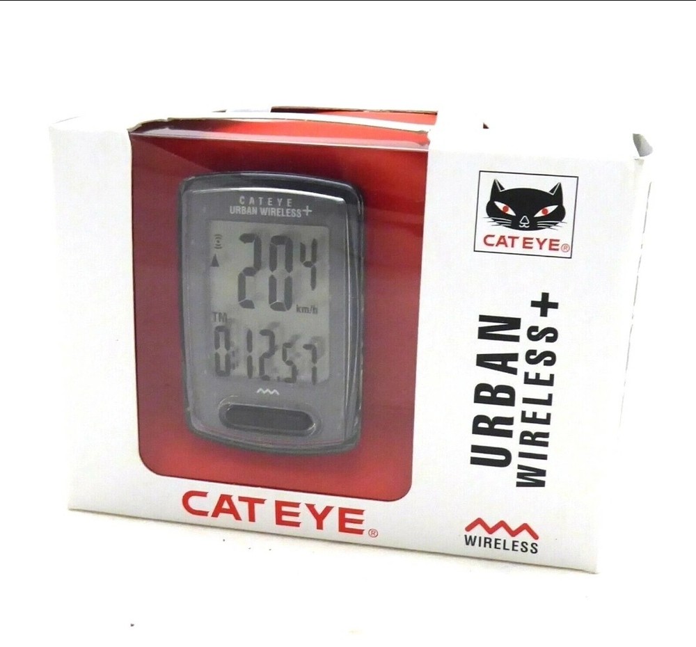 Cateye Urban+ Plus Wireless Bike Computer with Backlight