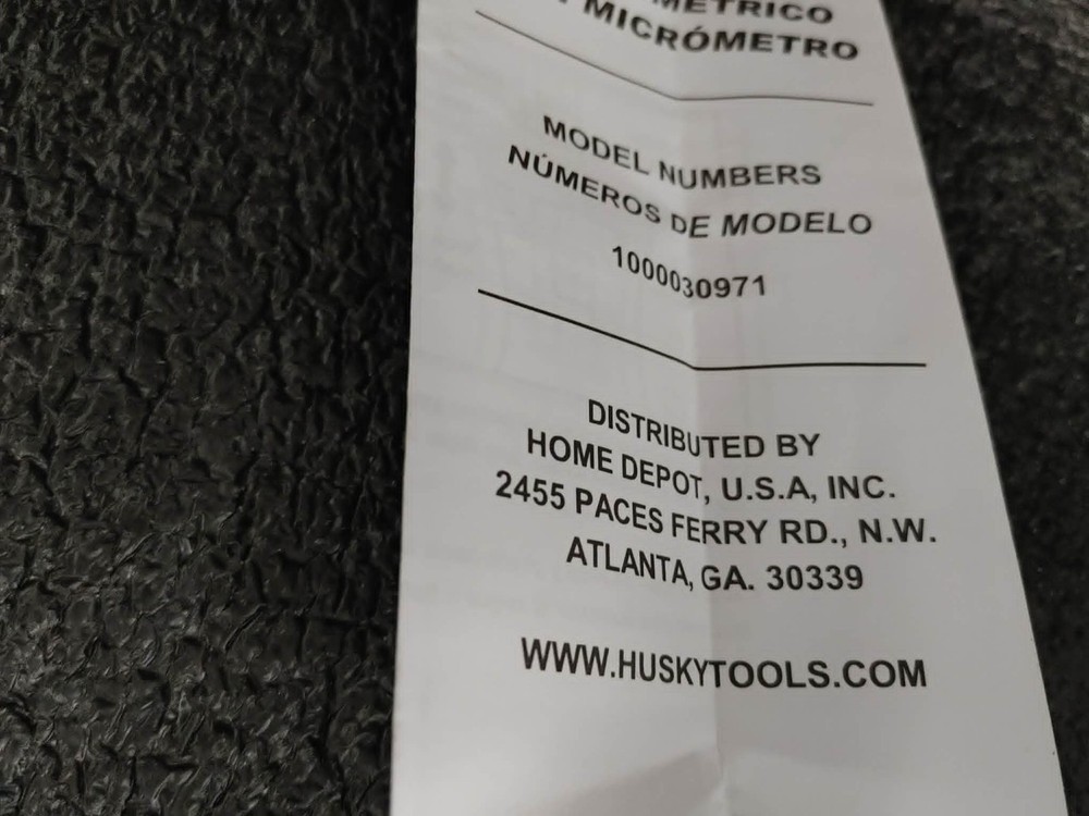 Husky 1000030971 Micrometer Adjustable Torque Screwdriver 5 - 40 lbf-in Range