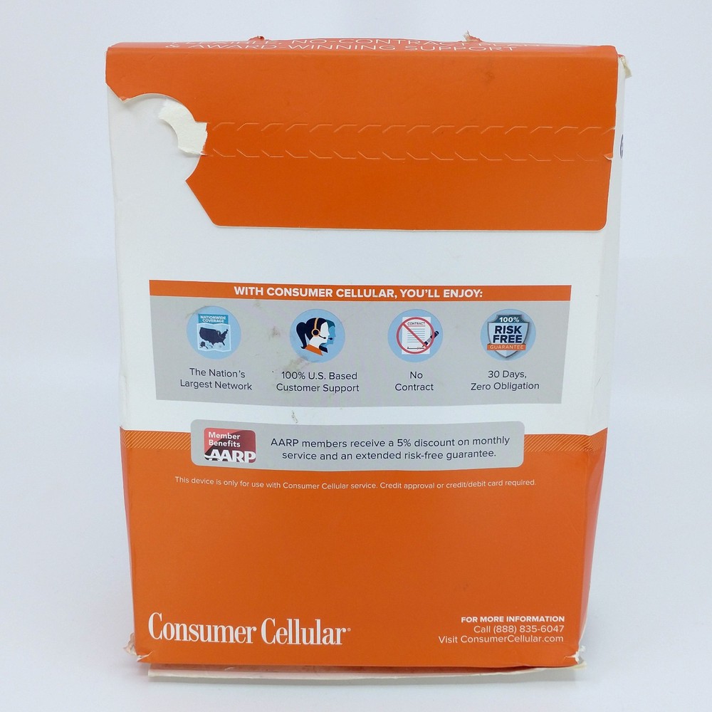 Consumer Cellular Verve Home Phone Base Model SD3000 - Open Box