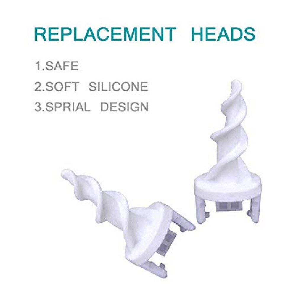 Ear Cleaner Kit for Ear Wax Removal-Spiral Q-Grips Tip Picker Easy Cleaning Tool