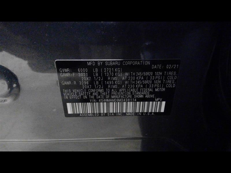 Camera/Projector Camera Windshield Mounted Eye Sight Fits 21-22 ASCENT 2080294