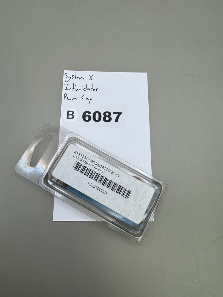 System X Intimidator Ram Cap-Gloss Black