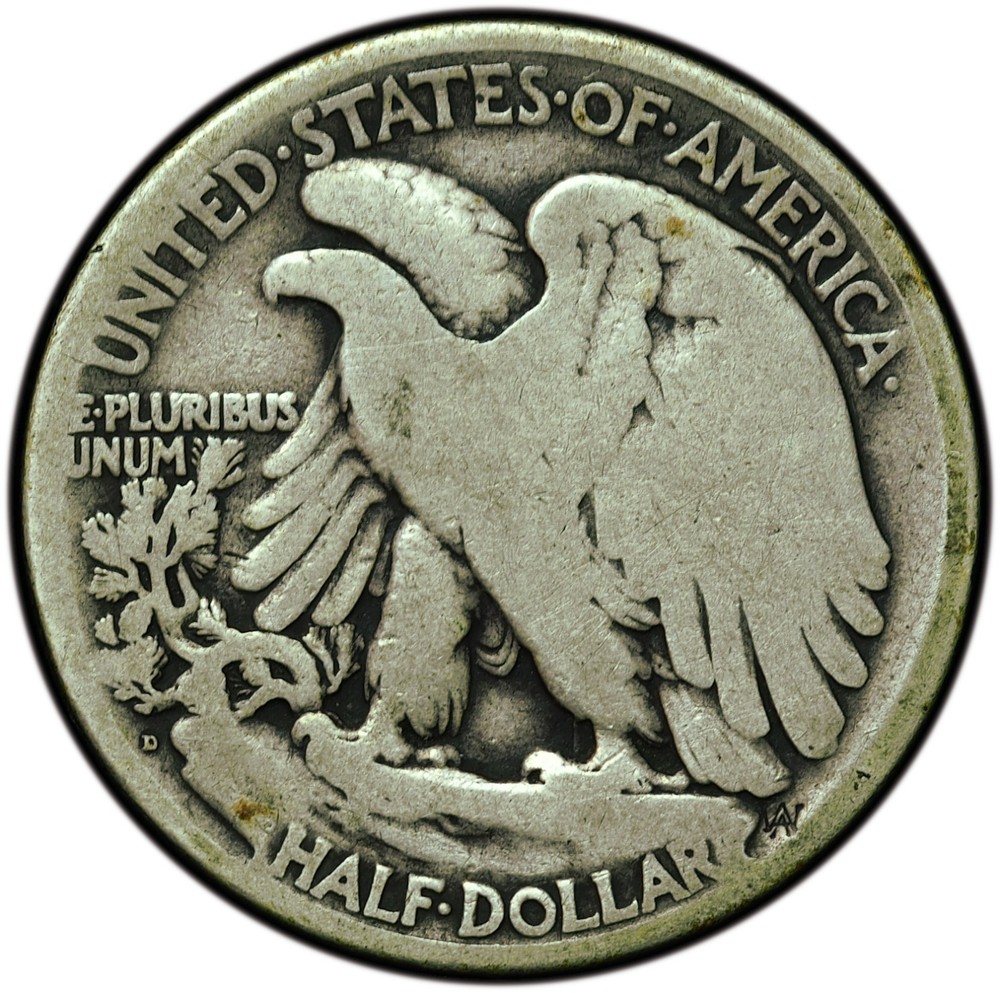 1921-D Liberty Walking Fine Condition