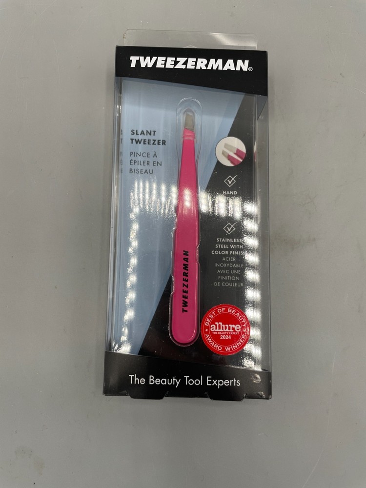 Tweezerman 1230-PR Slant Tweezer