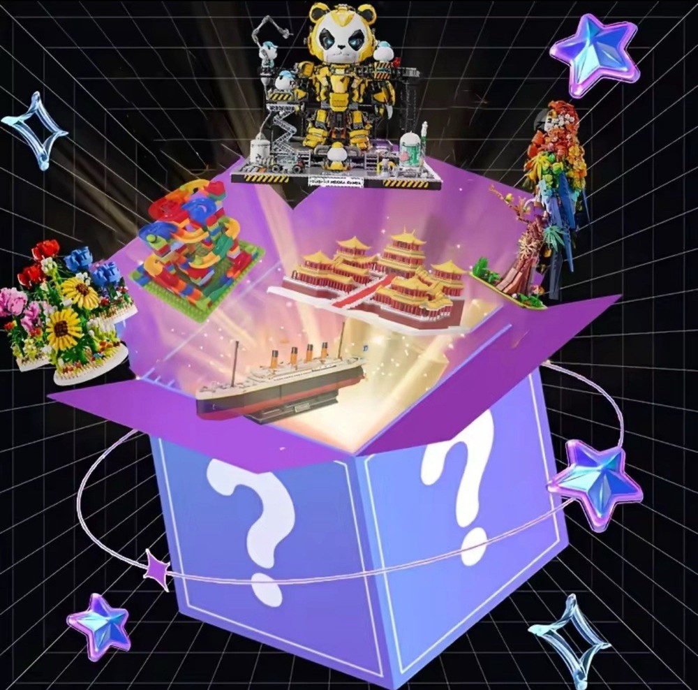 Mysterious Surprise Box Random Unique Items Premium Black Packaging New