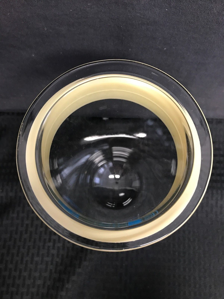 VARIAN VANKEL Glass 2000mL 2L Clear Vessel EaseAlign Dissolution Testing w/Ring