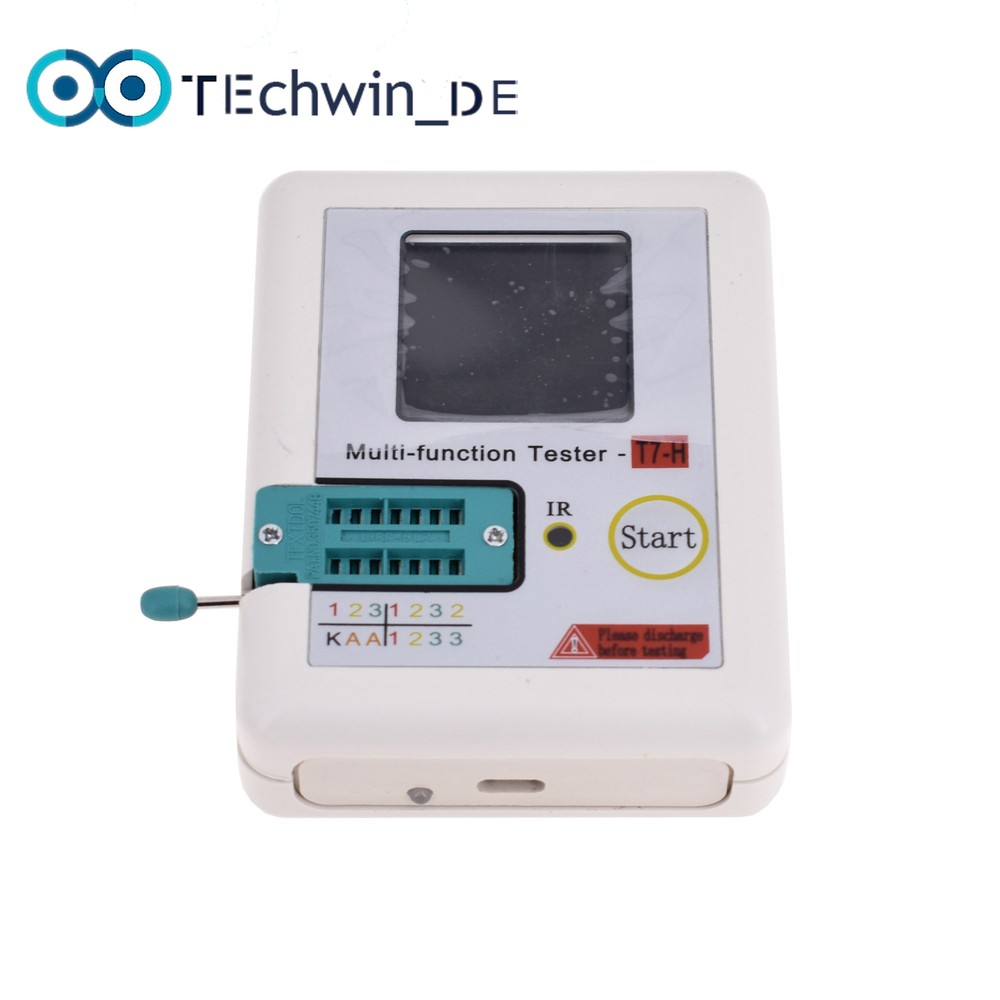 LCR-TC1/T7 LCD Display function Didoe Triode TFT Backlight Transistor Tester