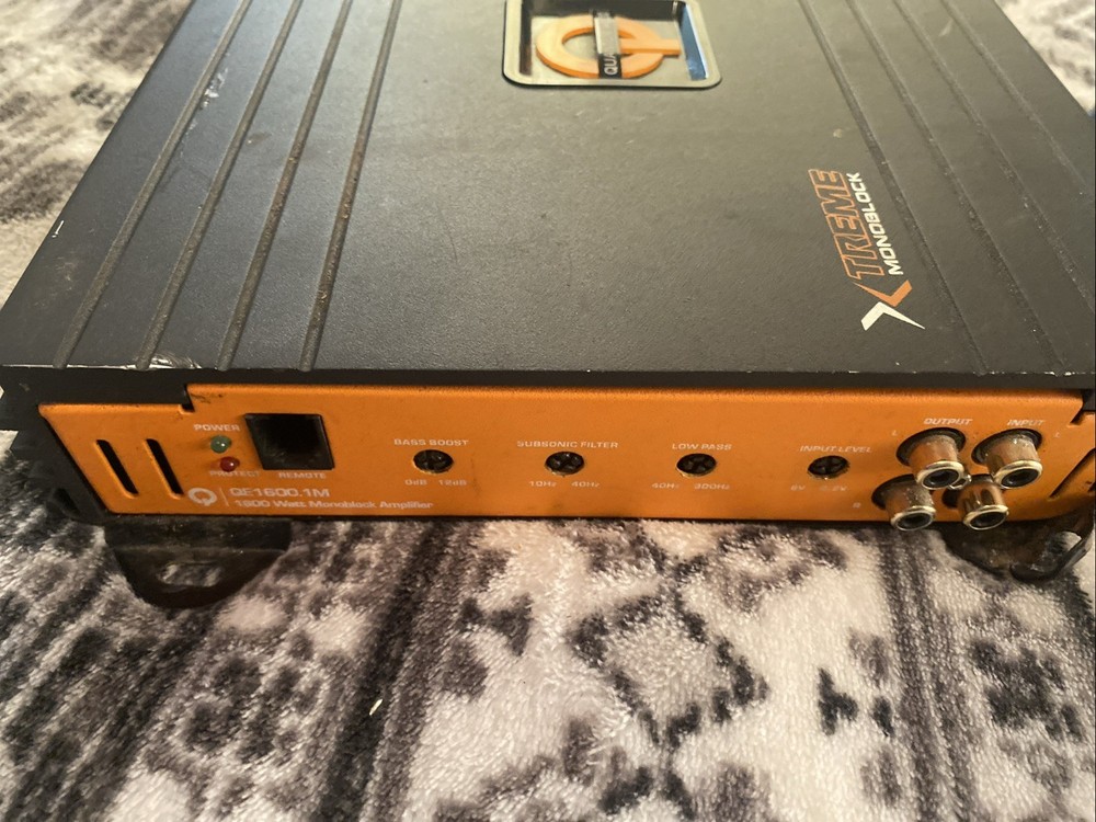 Quantum QE1600.1M Monoblock, Class AB Amplifier No tested