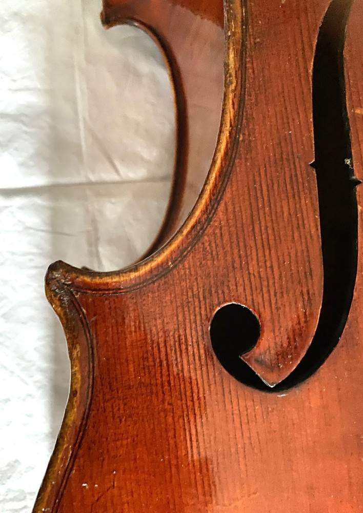 A fine4/4 size GERMAN cello by W.K. FUCHS