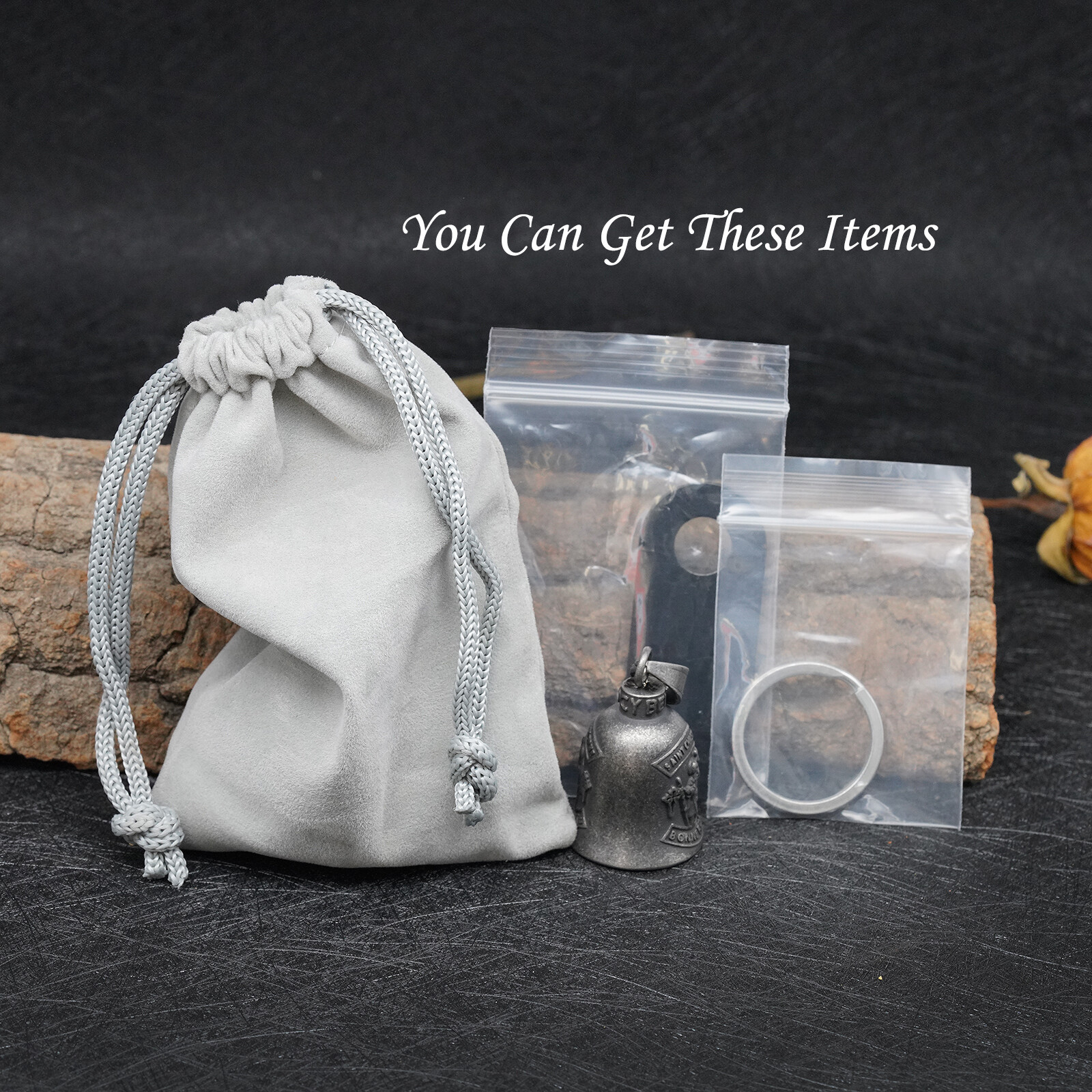 Motorcycle Bike Bell Angel Wing Wheel Never Ride Faster Than Your Angel Can Fly