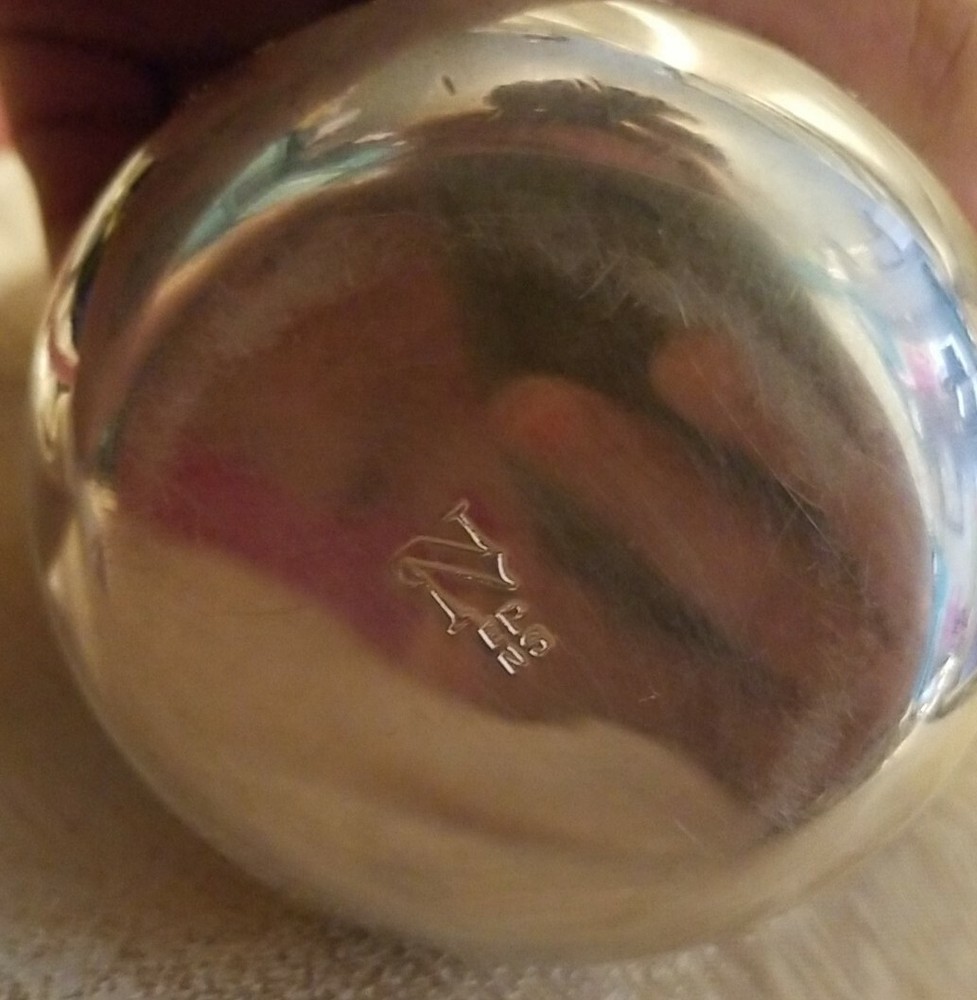 Vtg 1950's EPNS Silver Plate pitcher Creamer 4"