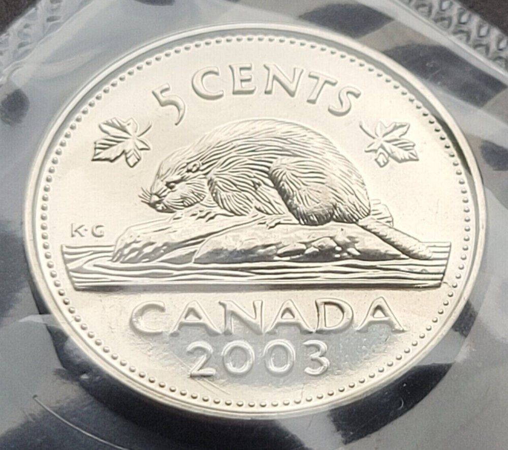 🇨🇦 Uncirculated 2003 WP Set Plio New Effigy Special Edition Canada