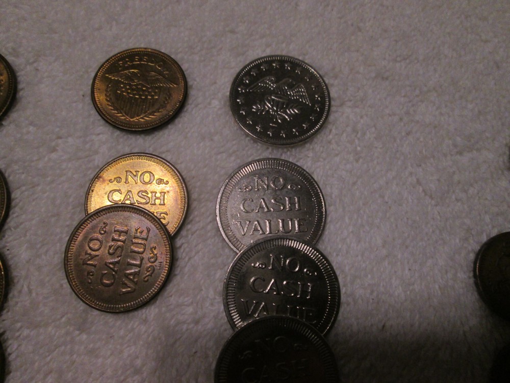 Arcade Video Game Tokens Mixed Lot