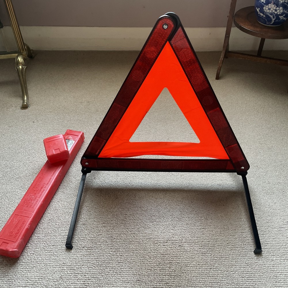 AA Emergency Warning Triangle Reflective Road Breakdown To EU Standard