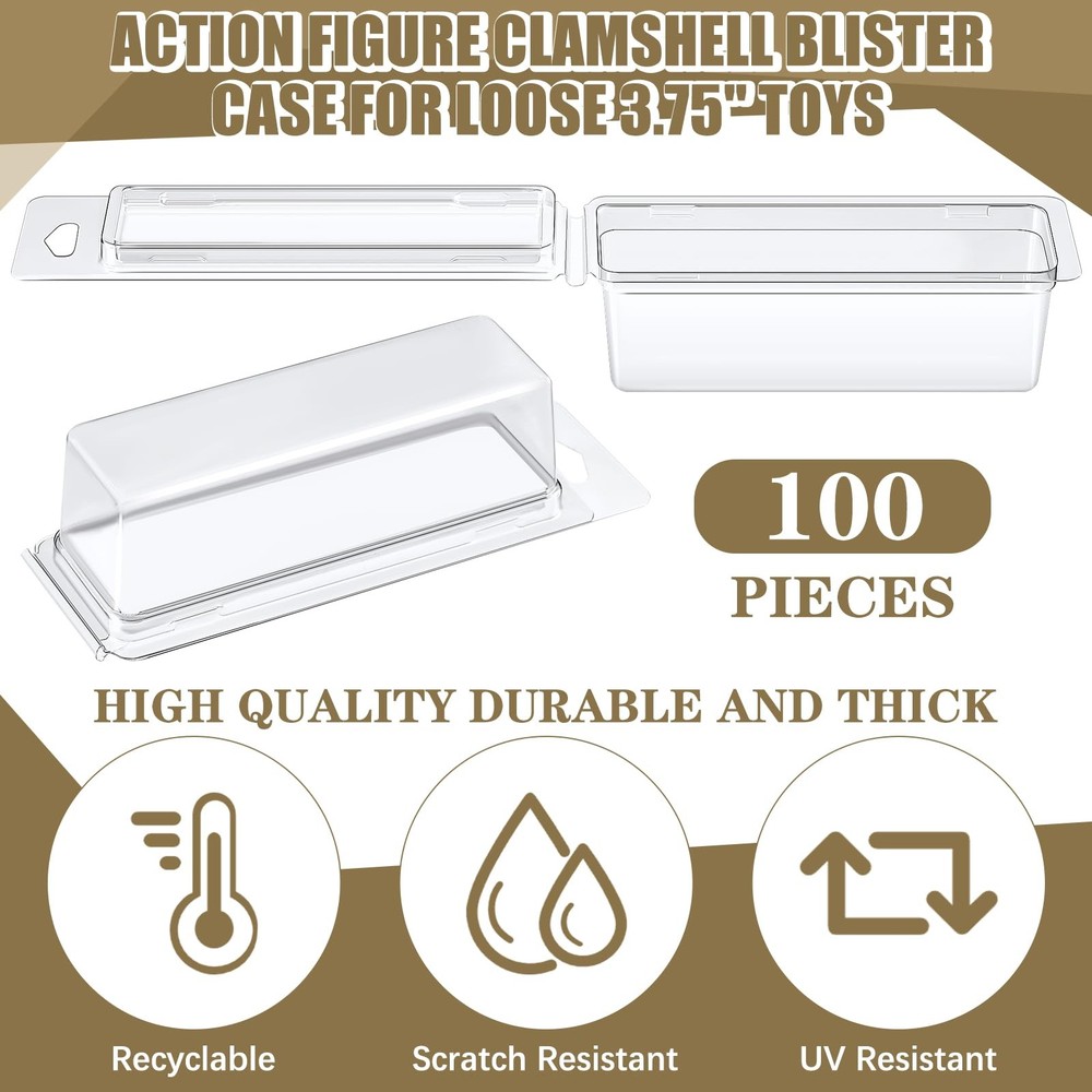 Plastic Blister Clamshell Protective Case Action Figure Display Protective