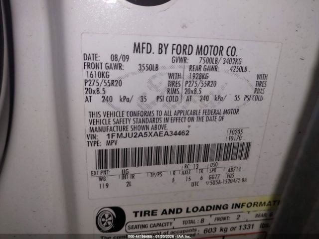 Temperature Control Front Dash Main Control Fits 07-11 EXPEDITION 1029592