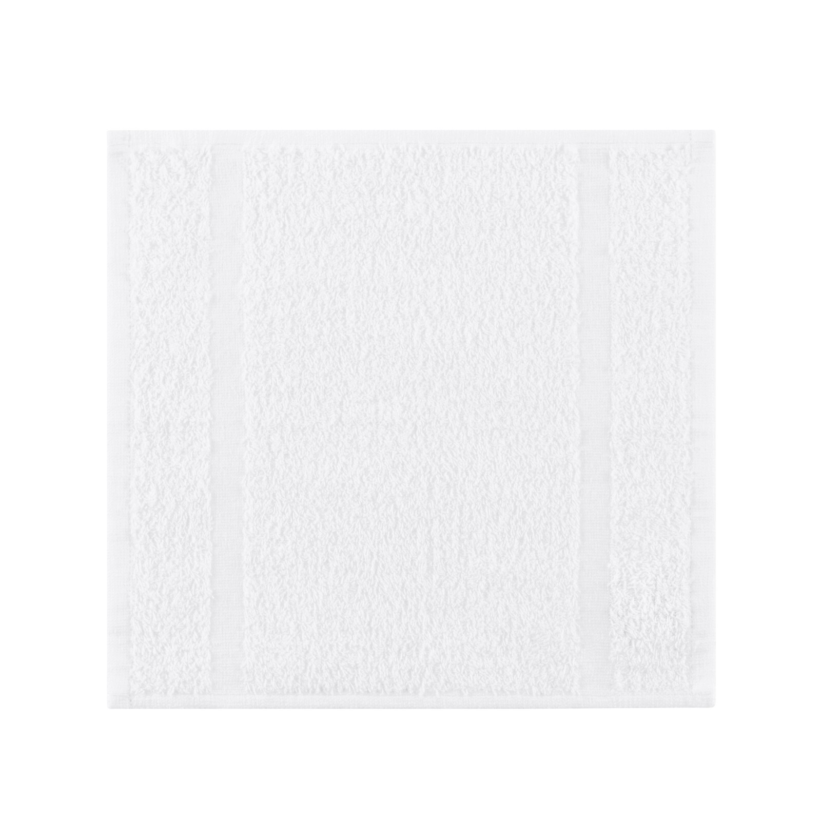 Admiral Hospitality Washcloths 12x12 (Bulk Case of 300), White, Cotton Blend