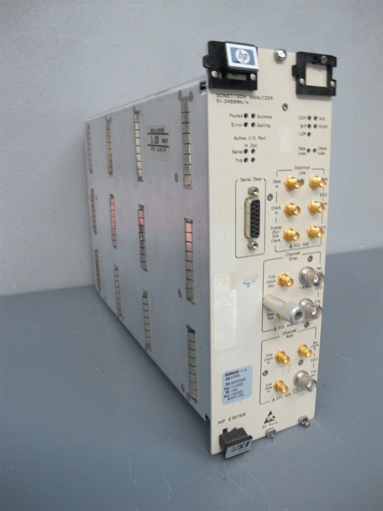 HP E1676B Sonet/SDH Transport Overhead Analyzer VXI Module E1676A/B