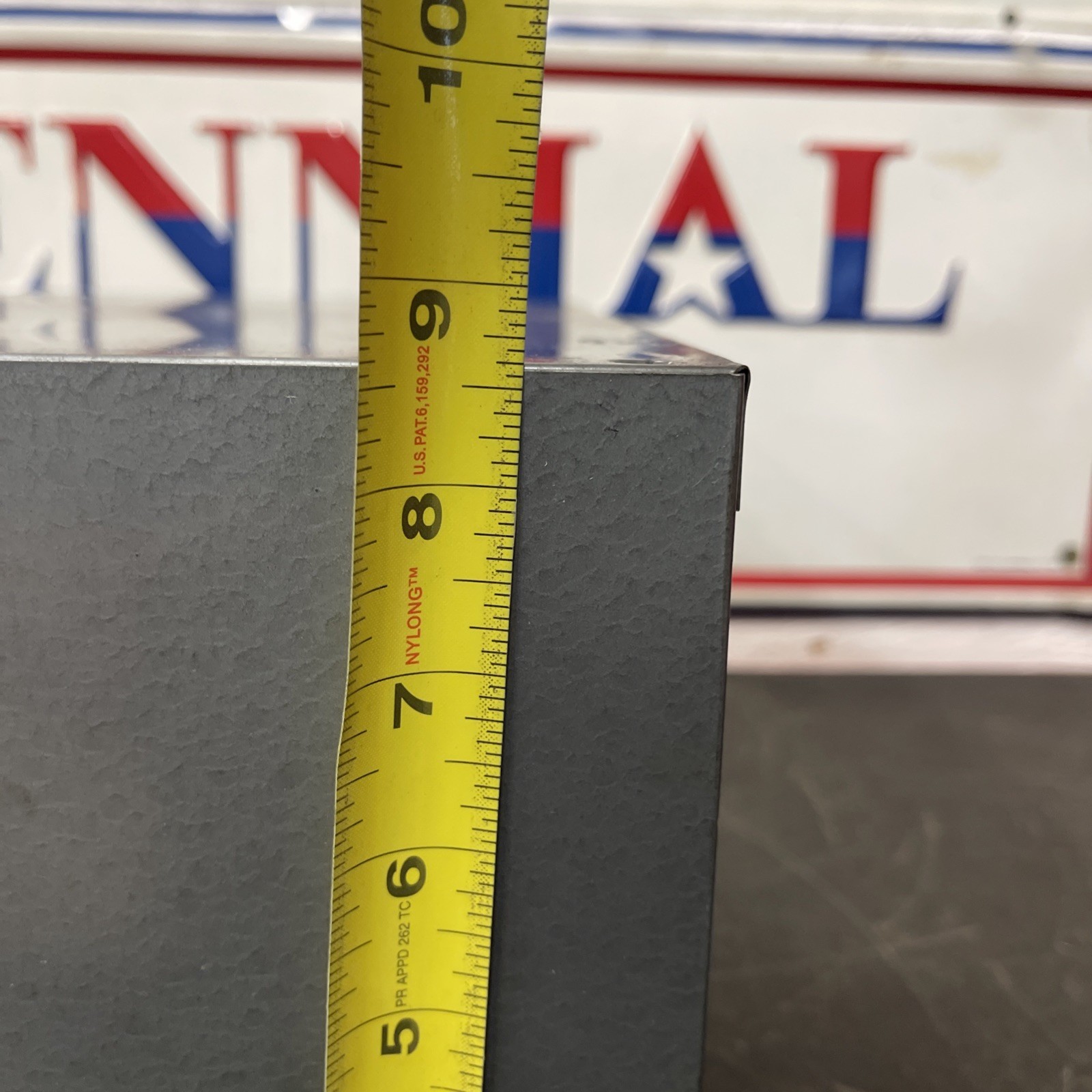 Vintage Craftsman Manufacturing Industrial Metal 8 Drawer Small Parts Cabinet