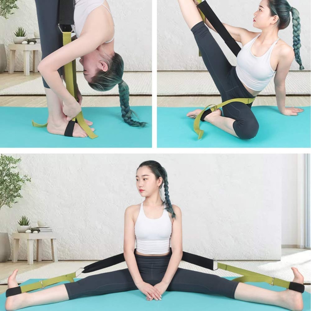 Yoga Stretching Strap, Improve Body Flexibility Stretch Strap Backbend Assist...