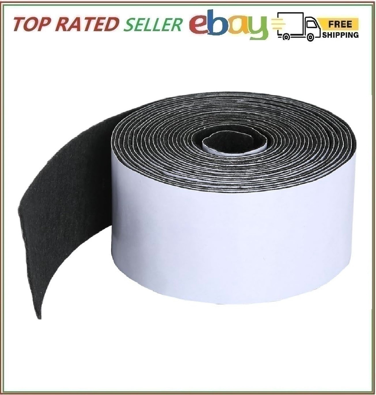 Pllieay 1 Pack Felt Tape in Self Adhesive, Polyester Felt Tape Furniture Felt St