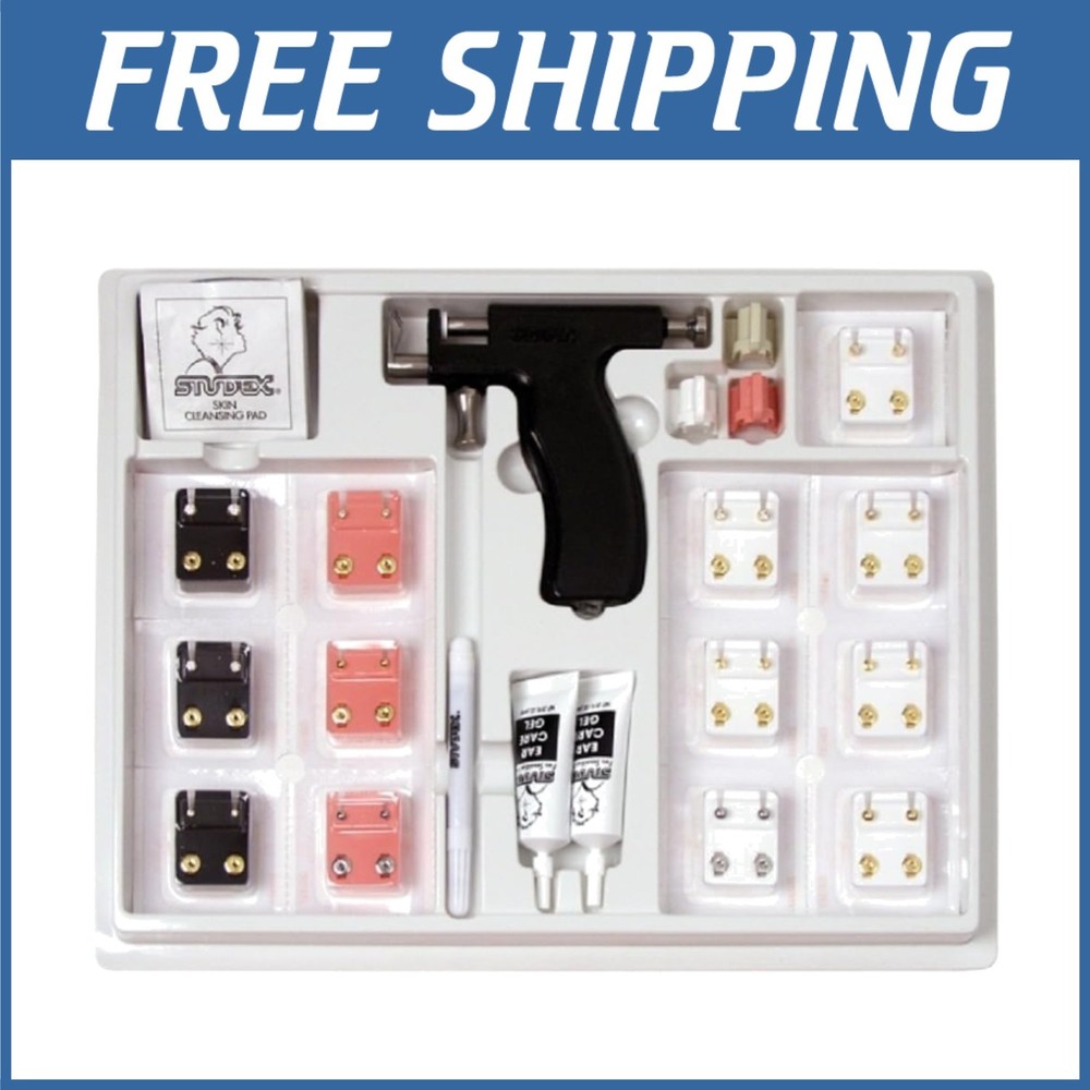 Professional Ear Piercing Kit - 12 Studs