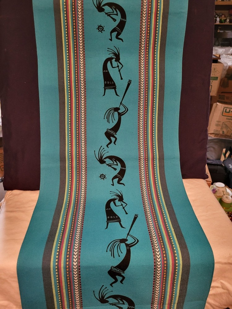 Native American Kokopelli Wall Hanging Or Table Runner