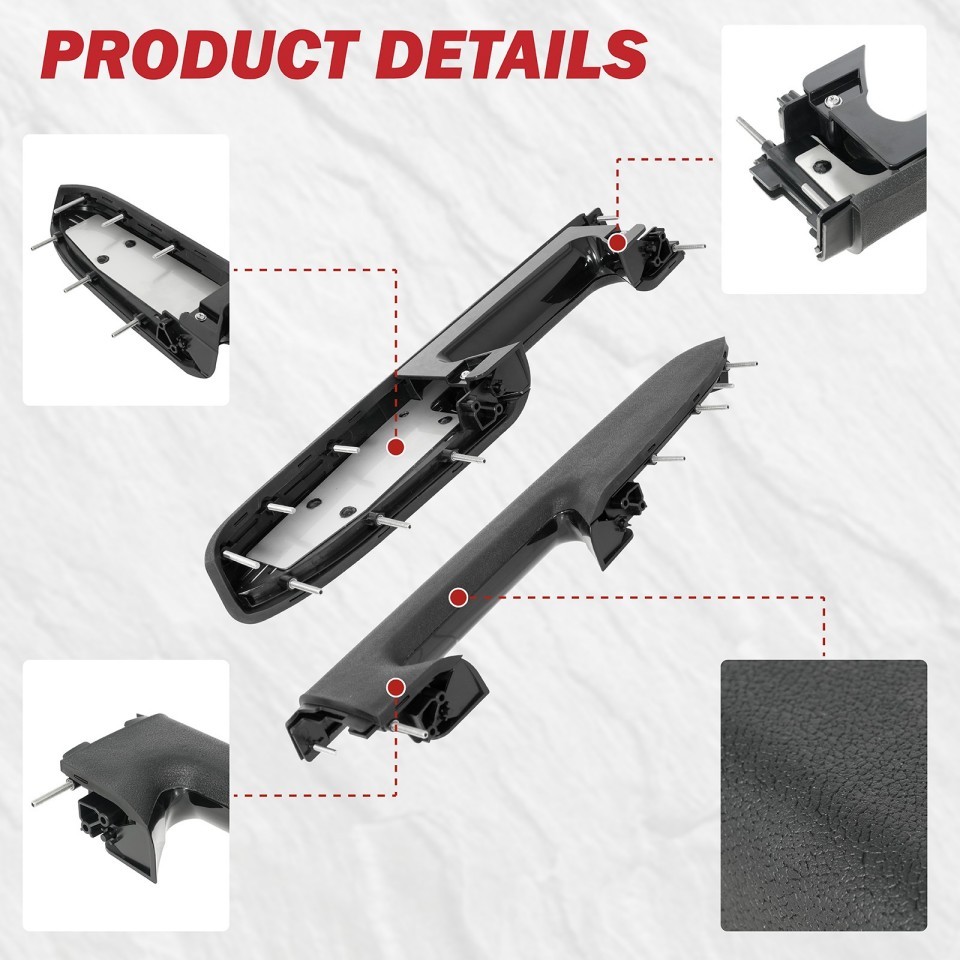 22818465 Front Left Driver Side Armrest Repair Kit Fit for Chevy Silverado 1500