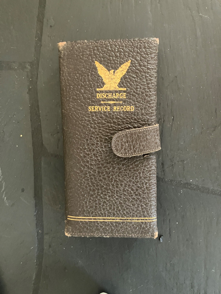 WW2 Navy Honorable Discharge Papers Original Documents/ Ephemera Lot