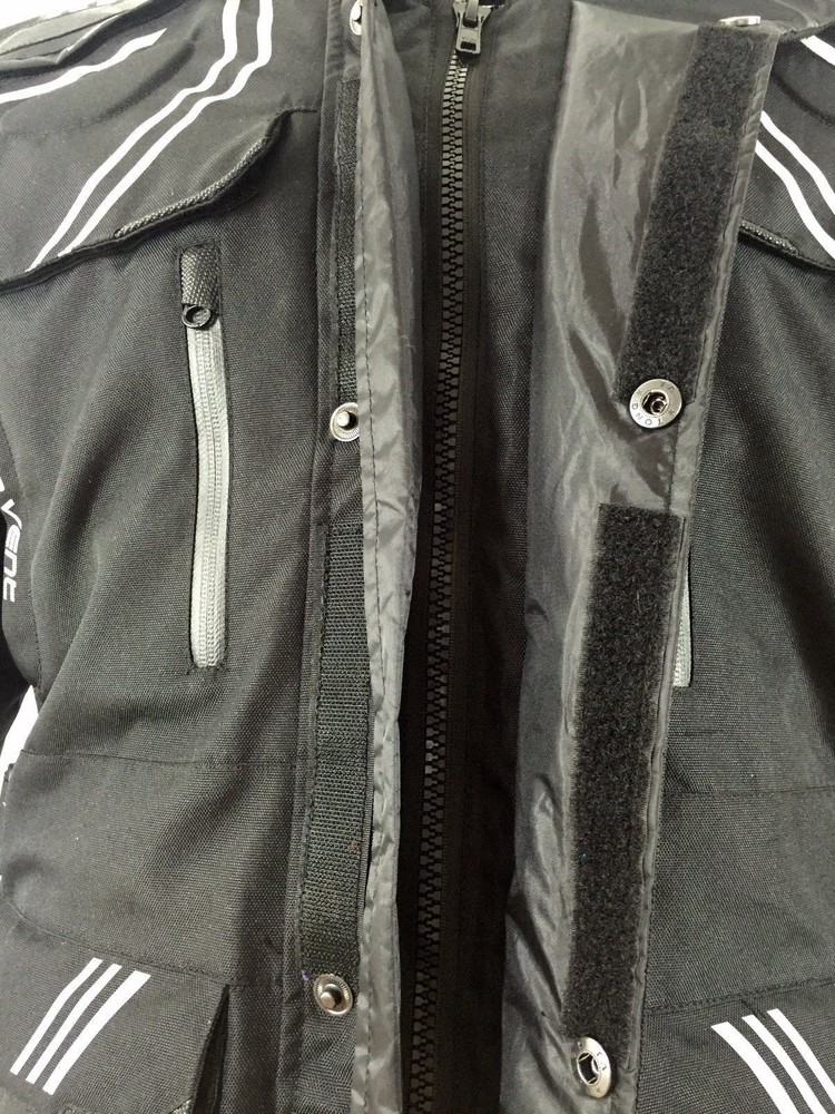 Motorcycle jacket motorcycle jacket textile black touring jacket M - 5 XL