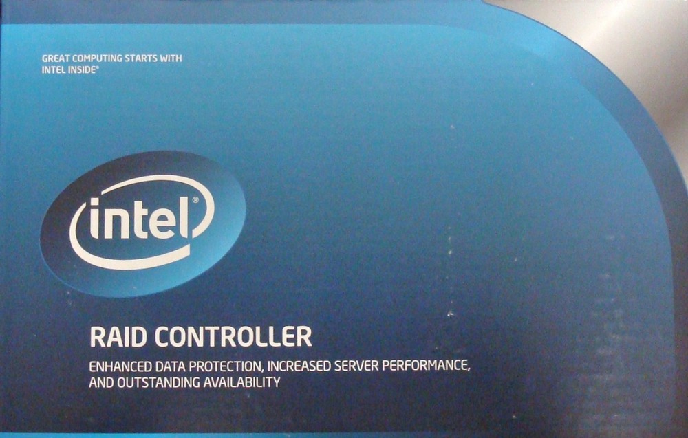 Intel RCS25ZB040LX RAID SSD Cache Controller, 6 Gb, SAS/SATA New Retail Box