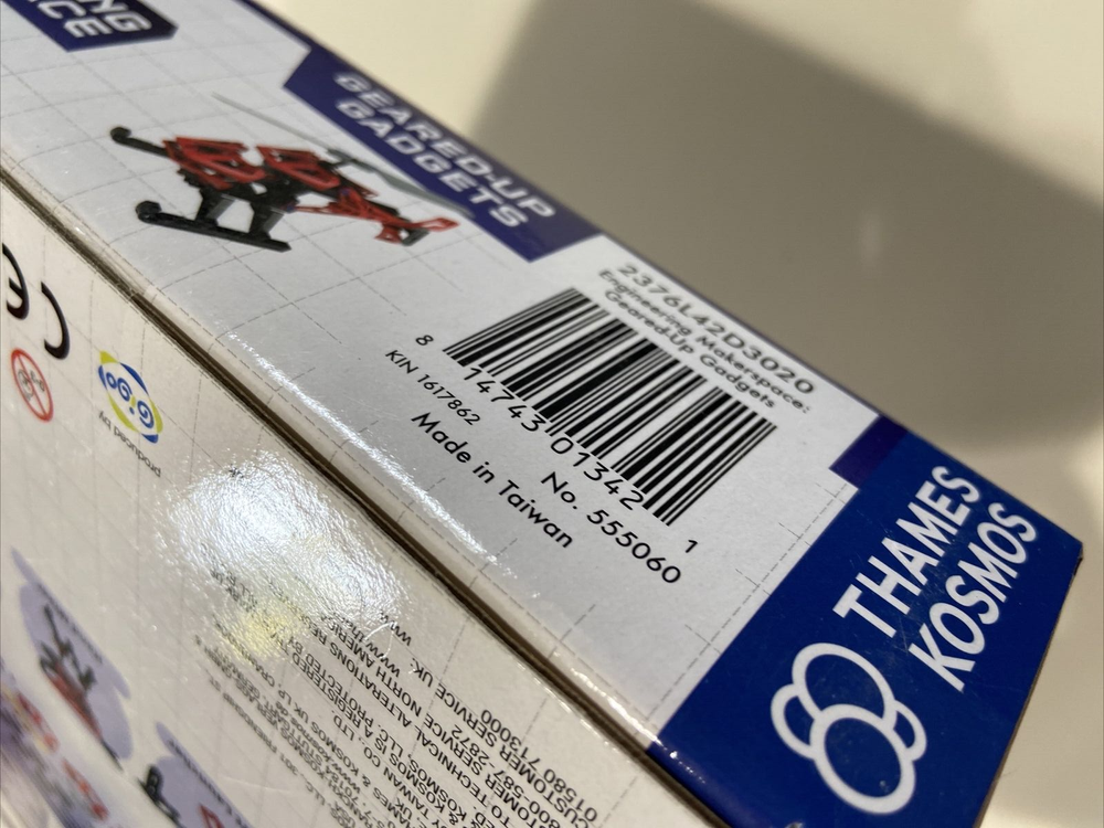 Thames & Kosmos Engineering Makerspace Geared-Up Gadgets Science Experiment Kit