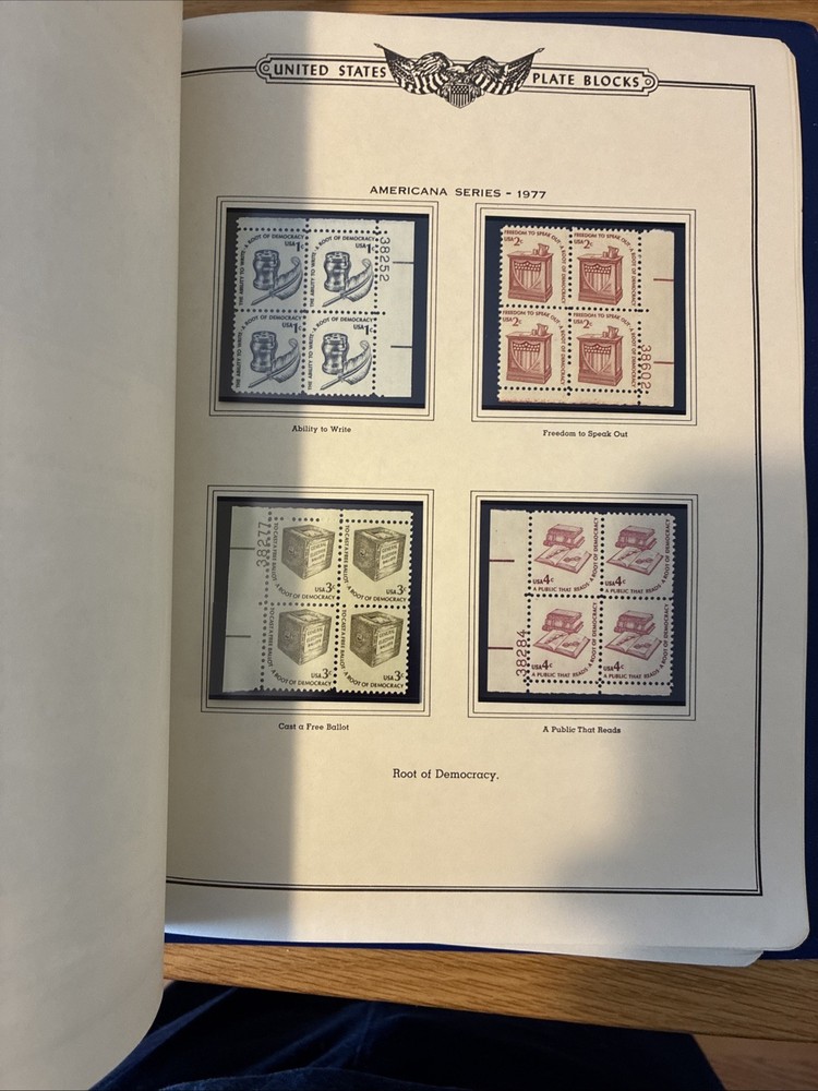 Minkus American Plate Block Album Volume V