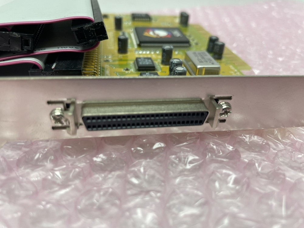 SiiGSCSI360P PCI BUS MASTER CONTROLLER CARD w CABLE CONNECTOR