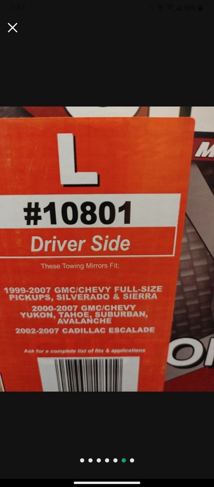 CIPA Custom Towing Mirror #10801 & 10802