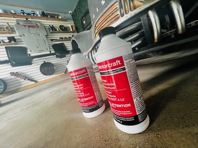 (3) Motorcraft DOT 4LV High Performance Motor Vehicle Brake Fluid (16 oz) PM-20