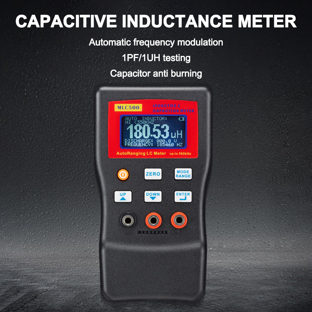 MLC500 High Precision Digital Auto-Range Capacitance Inductance Meter Anti-burn