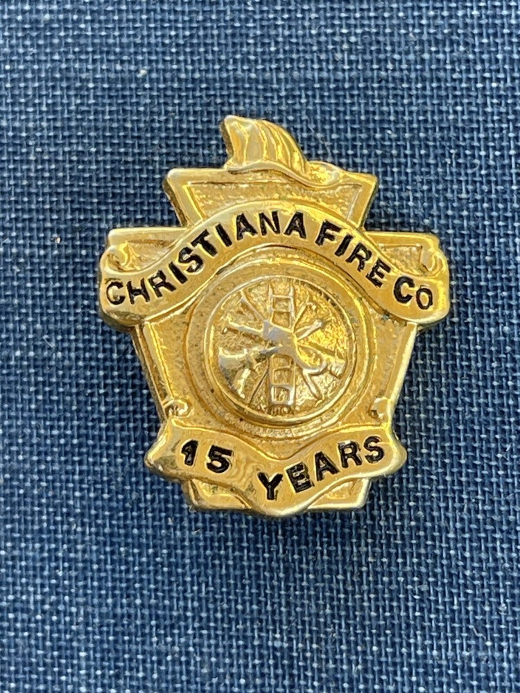 Christiana TN Or WI Fire Service Badge Pin